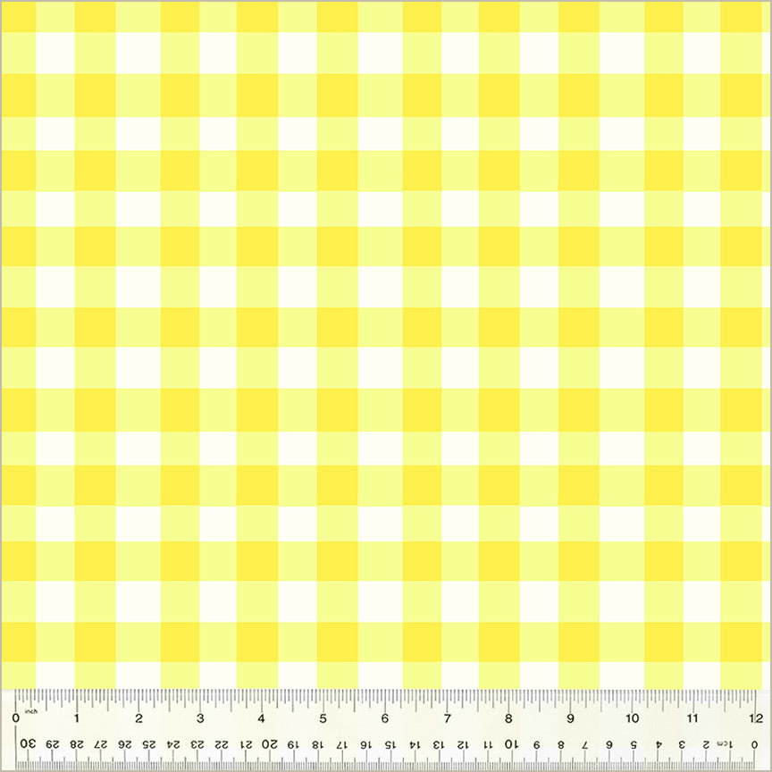 Essential Gingham - Lemon | Heather Ross by Hand