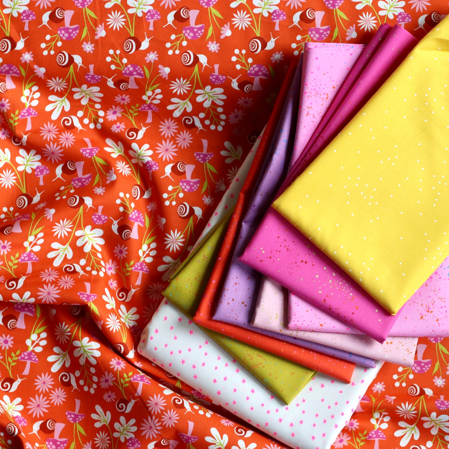 Fancy Flora | Throw Quilt Kit