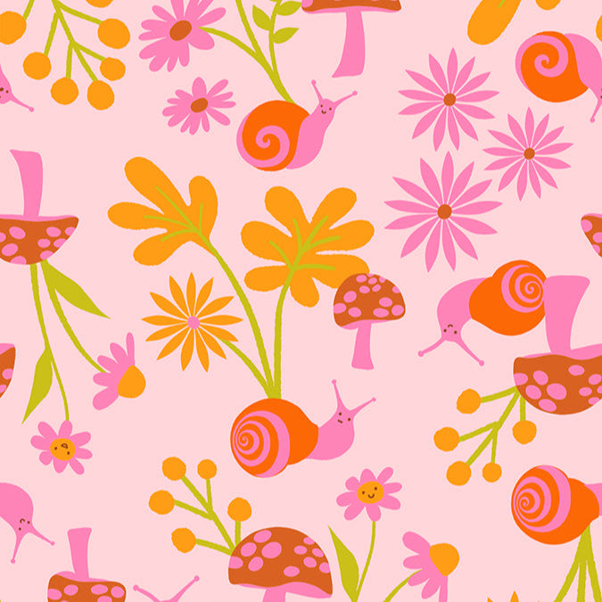 Snail Garden in Cotton Candy | Animal Animal