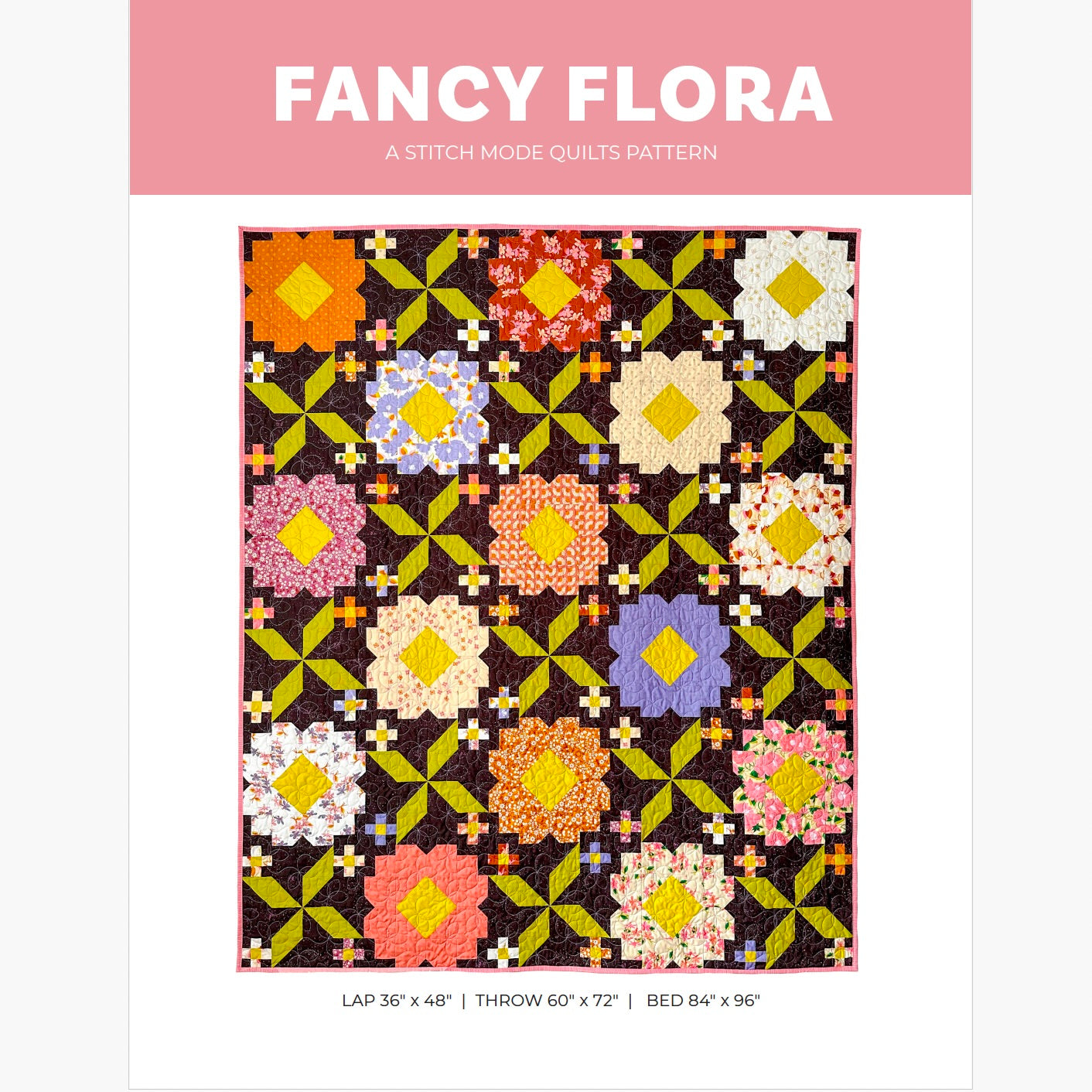 Fancy Flora | Throw Quilt Kit