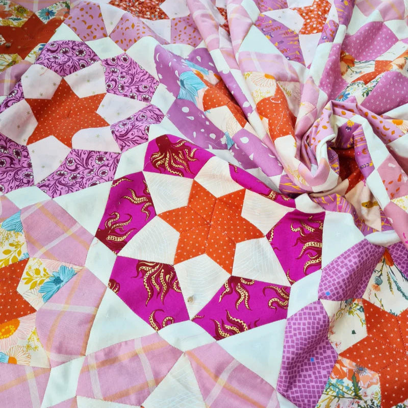 Ice Cream Soda Quilt EPP Kit | LARGE Block