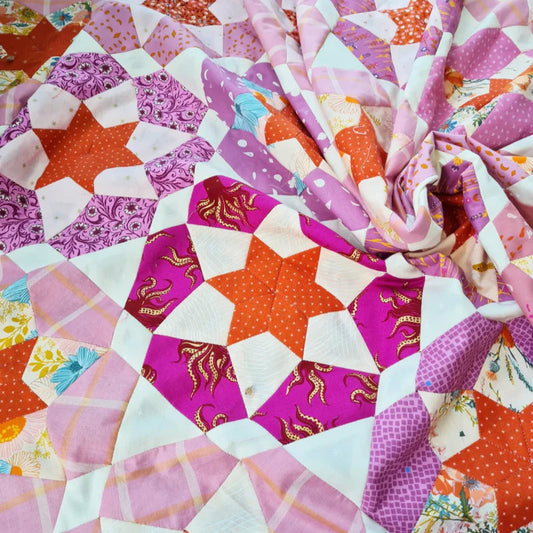 Ice Cream Soda Quilt EPP Kit | LARGE Block