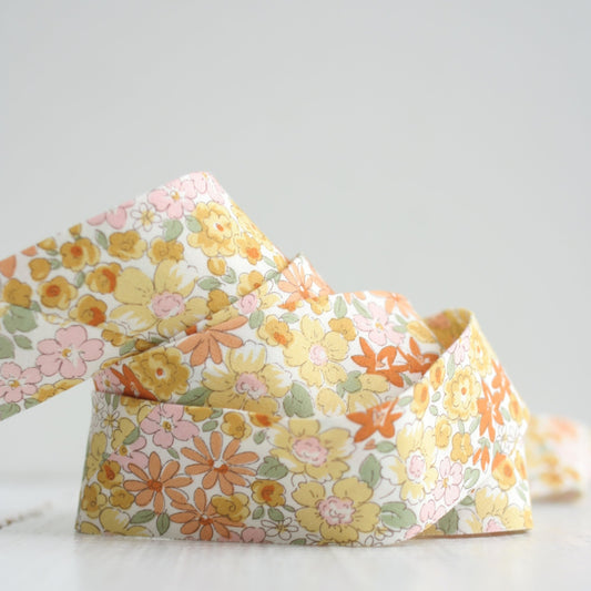 Petite Garden Summer | Bias Quilt Binding