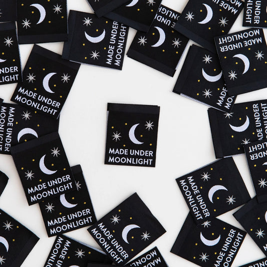 Made Under Moonlight | Woven Labels